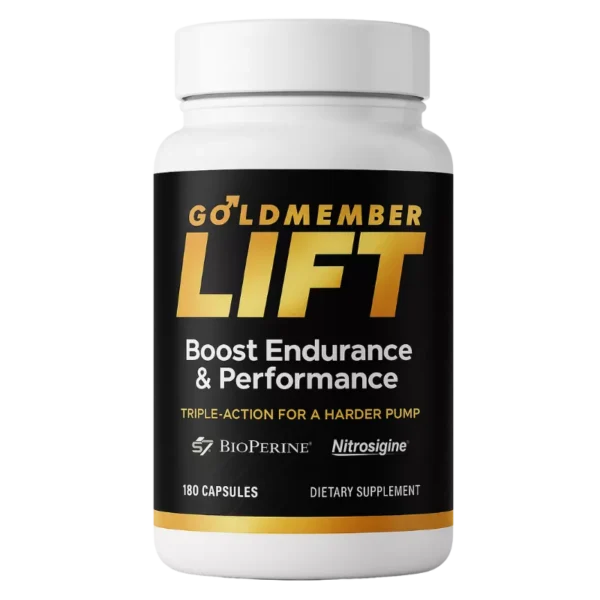 Goldmember Lift™ – Advanced Nitric Oxide Formula for Peak Male Performance
